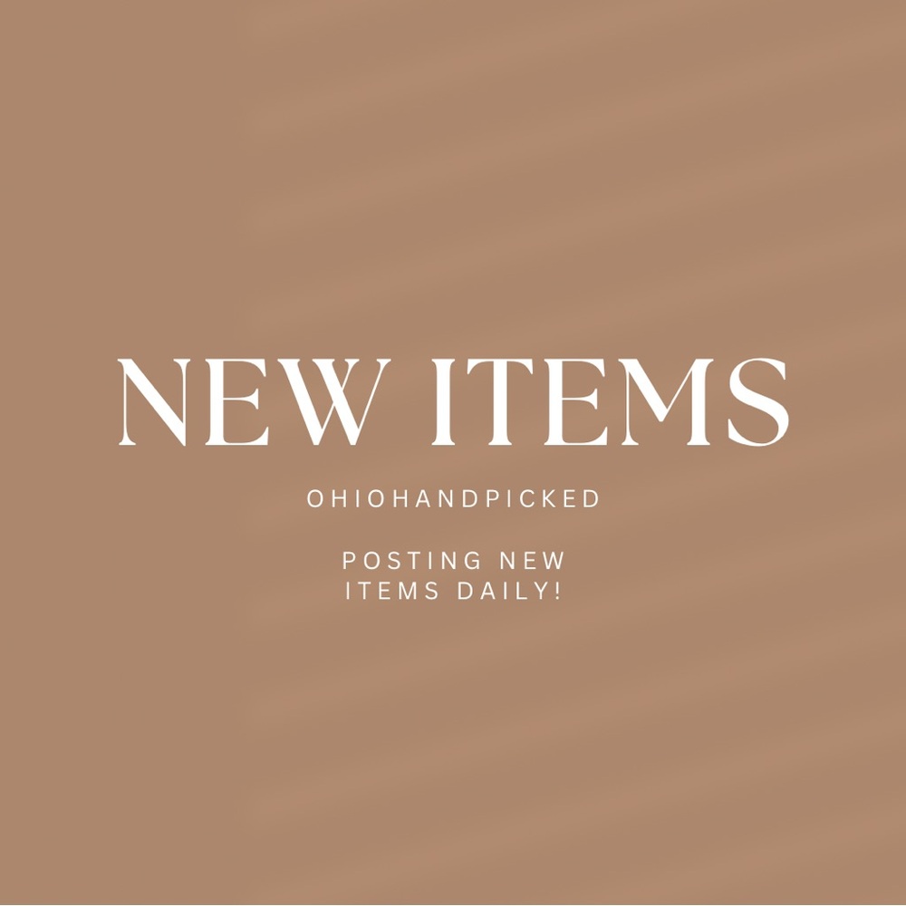 NEW ITEMS